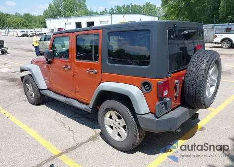 2011 Jeep Wrangler Unlimited Sport из США, поврежденный, VIN 1J4BA3H19BL567503